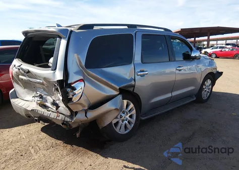 2011 Toyota Sequoia Platinum 5.7L V8 from USA, damaged, VIN 5TDDY5G18BS050456